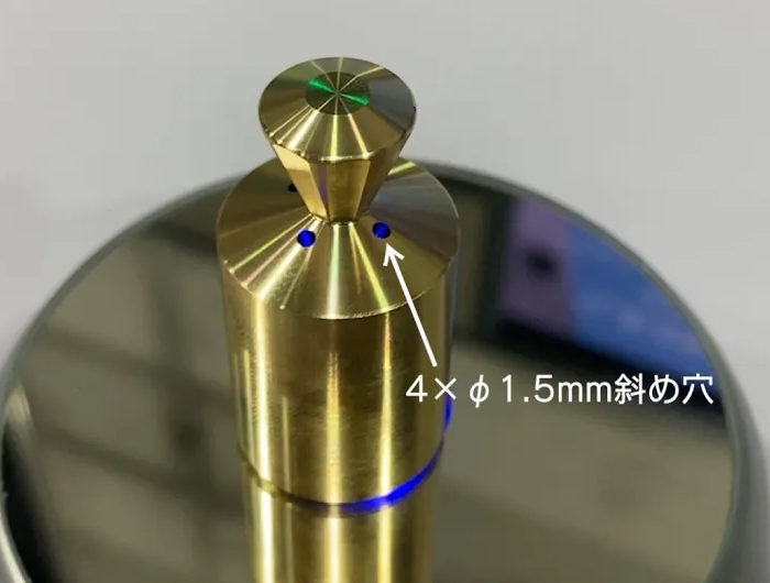 鉆斜孔動(dòng)力頭φ1.5X4mm